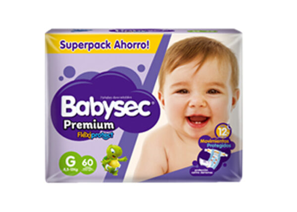 4724 Babysec Premium G Jumbo Pack 60 X 3