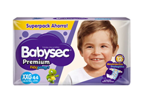 4928 Babysec Premium Xxg Jumbo Pack 44 X 3