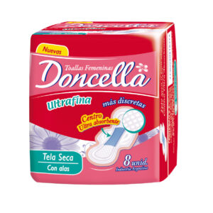 21627 Doncella Toalla Ultrafina T. Seca X 8u.