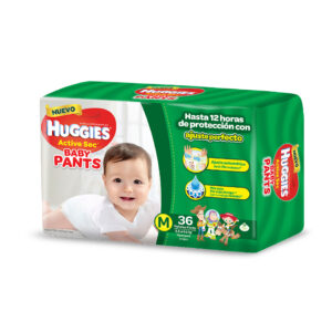 30228921 Pañ Hug Active Sec Baby Pants Med 6 X36 (d)