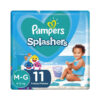 80345322 Pampers Splasher Talle 4 X 11 Pañales Baby Shark