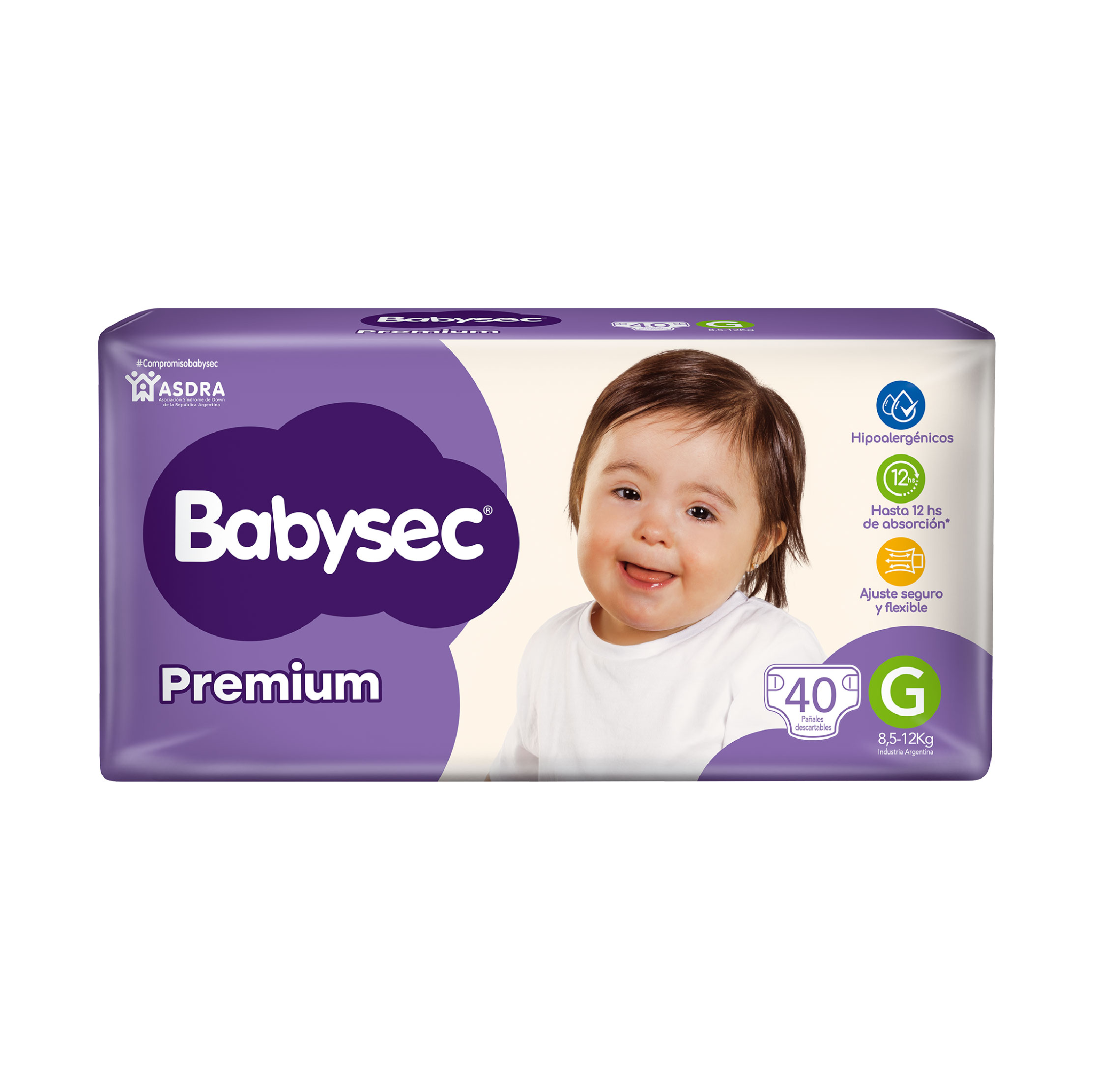 4735 Babysec Premium Gde 40x4 - UPA Mayorista