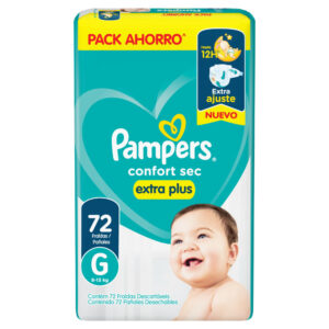 80685374 Pampers Confortsec Gde Xtr 72 X 2