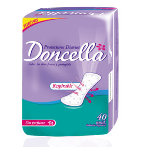 23402 Doncella Protector Diario Pocket Sin Desodorante 40 U X 15 Paq