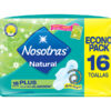 110164 Nosotras Toalla Normal Econo Pack (vde) 16x15u.