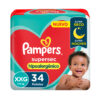 80710808 Pampers Supersec Xxg Hyp 34 X 4