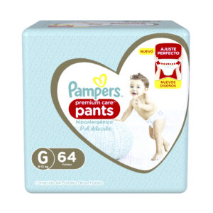 80714887 Pampers Pants Hyp Pc Gde 64x2 Nuevo