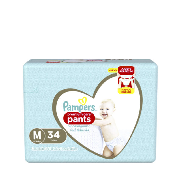 80714890 Pampers Pants Hyp Pc Med 34x4 Nuevo