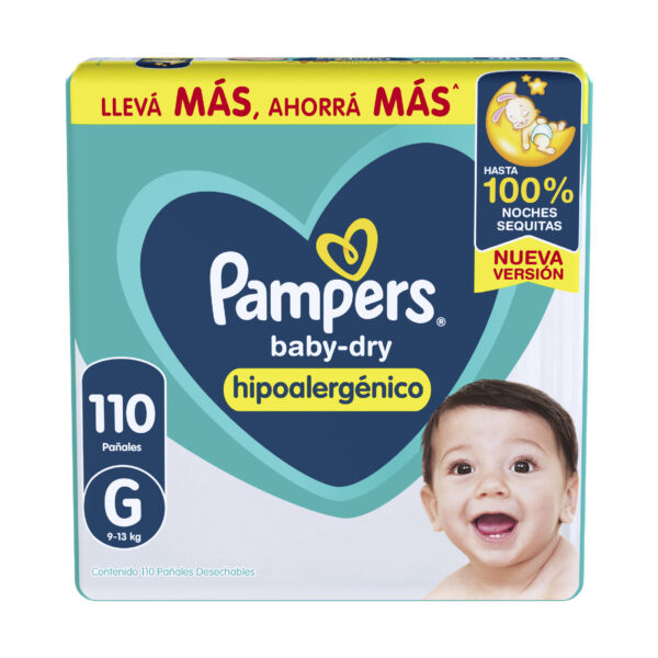 80748929 Pampers Babydry Gde 110 X 2