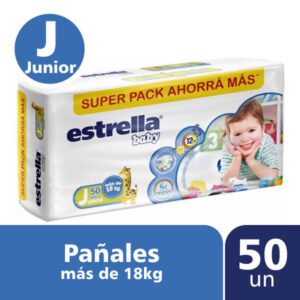 Pa0498 Estrella Pañal Junior Superpack 2 X 50