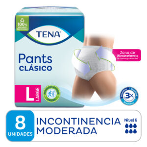 200849 Tena Pants Clasico Large 8x8u