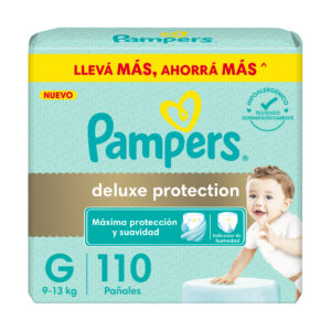 80772383 Pampers Deluxe Prot Gde 110 X 2
