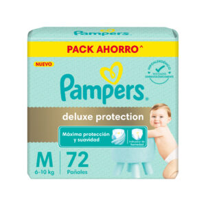 80769209 Pampers Deluxe Prot Med 72 X 2