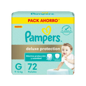 80769208 Pampers Deluxe Prot Gde 72 X 2
